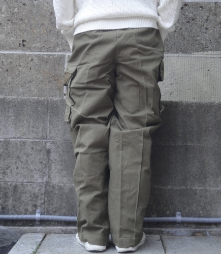 \"DEAD STOCK\" デッドストック FRENCH MILITARY M-47 FIELD PANTS Washed_c0319603_14410352.jpg