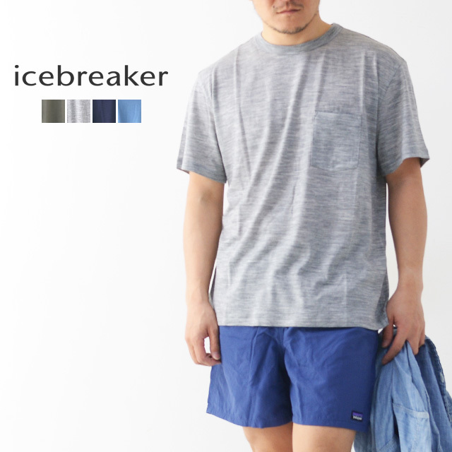 ICE BREAKER [アイスブレーカー] TECH LITE SS POCKET CREWE [IT21970] テックライトショートスリーブポケットクルー・ポケットTシャツ・MEN\'S_f0051306_18303820.jpg