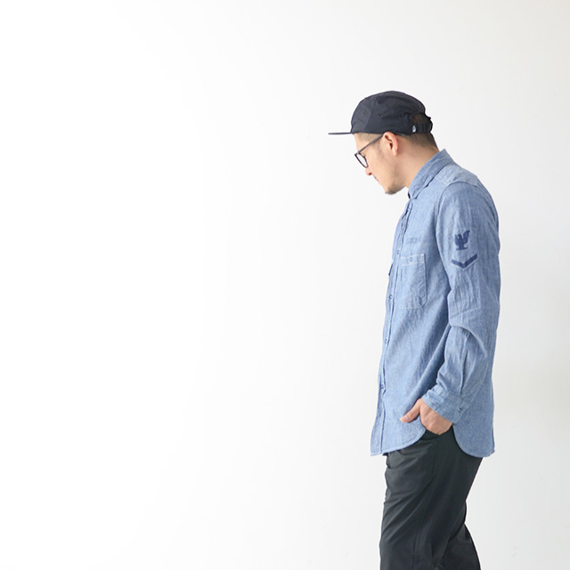 nigel cabourn [ナイジェル ケーボン] US NAVY MIX SHIRT