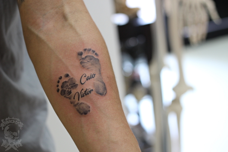 足形タトゥー Footprint Tattoos 彩躯術三十六房 Chamber36tattoostudio