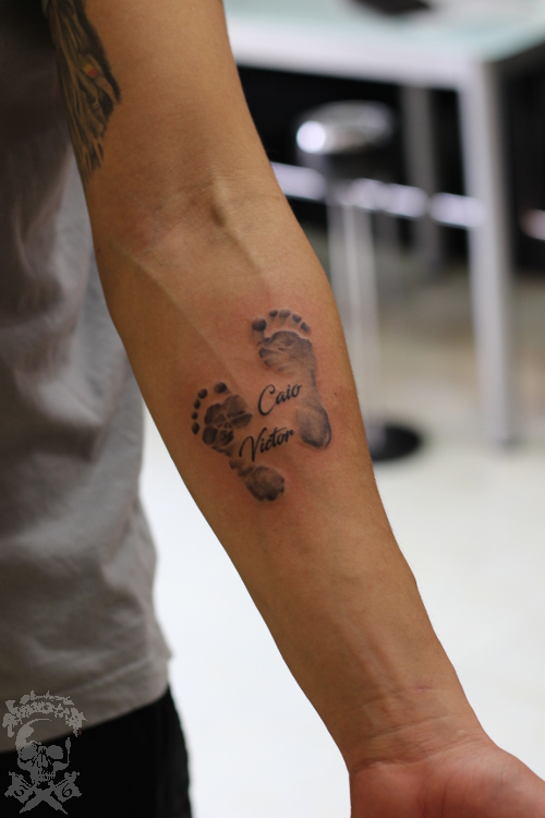 足形タトゥー Footprint Tattoos 彩躯術三十六房 Chamber36tattoostudio