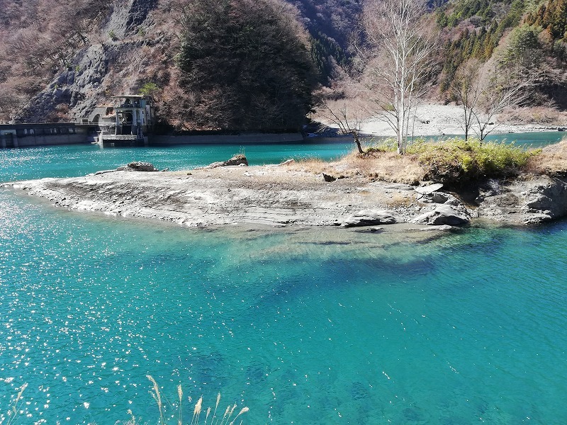 カブで奈良田湖へ_b0110263_23132494.jpg