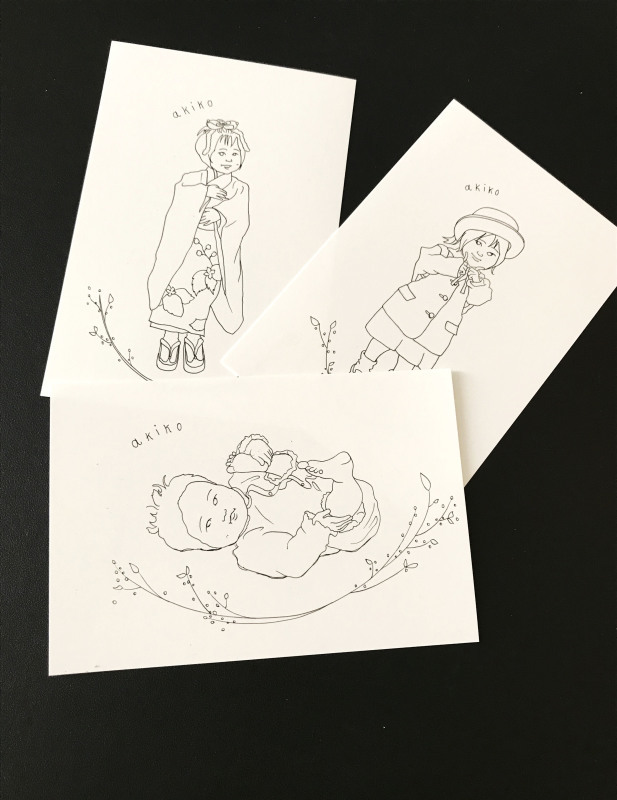 シンプルな似顔絵シリーズ_e0361292_10573955.jpg
