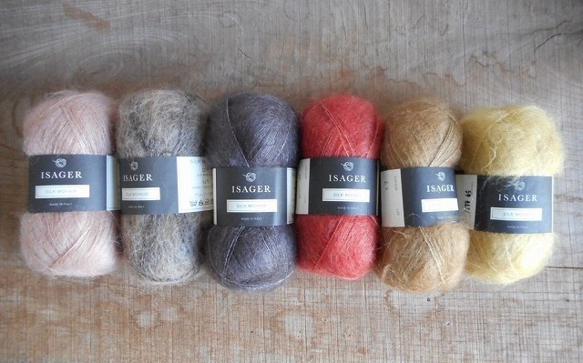 SilkMohair 全色 (2019年4月) : ISAGER通信