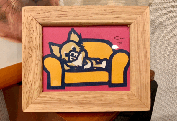 ◆新品、未使用◆ 奥居 匡さんの作品　切り絵作家 　額縁付 0f87a550.jpeg