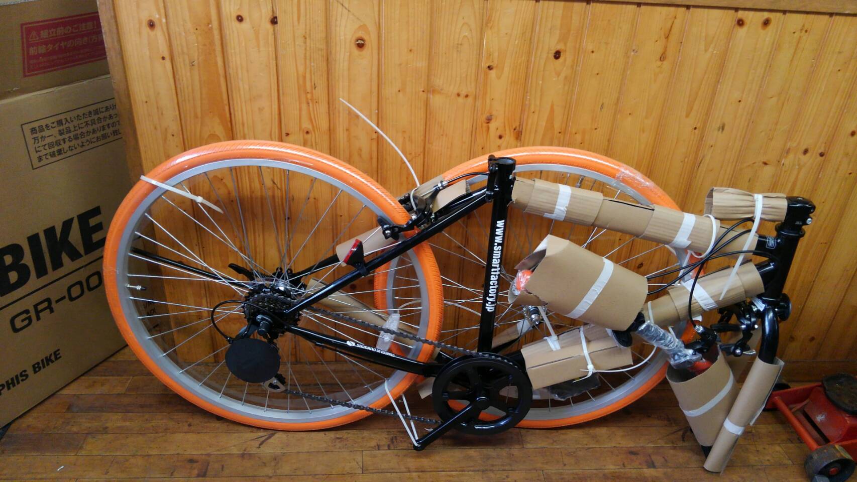 ネット で 買っ た 自転車 組み立て