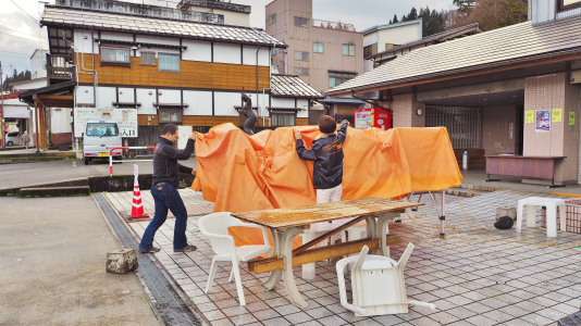 常設テントの再設置を行いました_c0336902_20301363.jpg
