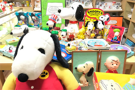 4月24日 ５月7日ルクアイーレ大阪にてヴィンテージスヌーピー大集合 ファイヤーキング大阪専門取扱店はま太郎