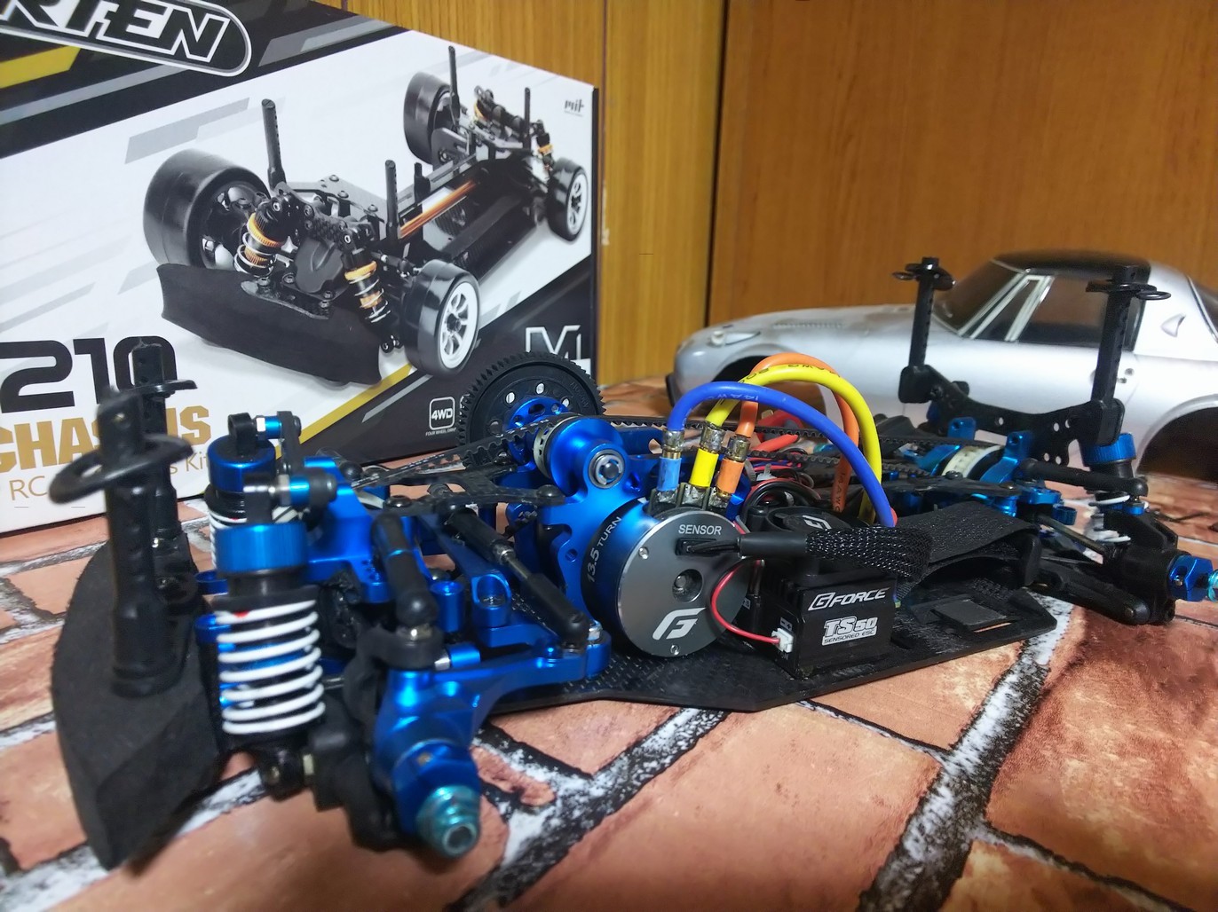 カワダ(カーテン)M210R メカ　スペアパーツ付き タ○ヤのボディマウント位置 カーテンのセット | KAWADA BLOG season2