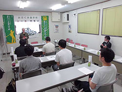 平成３０年度土の塾閉塾式  _a0208976_1653519.jpg