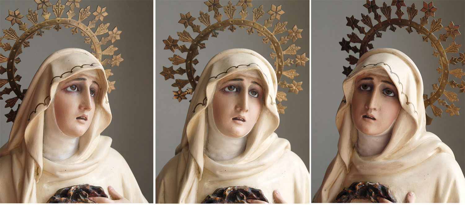 【超超希少激安66cm】✞悲しみの聖母マリア像　マーテル・ドロロサ像　宗教彫刻 超超希少激安66cm】✞悲しみの聖母マリア像マーテル・ドロロサ像