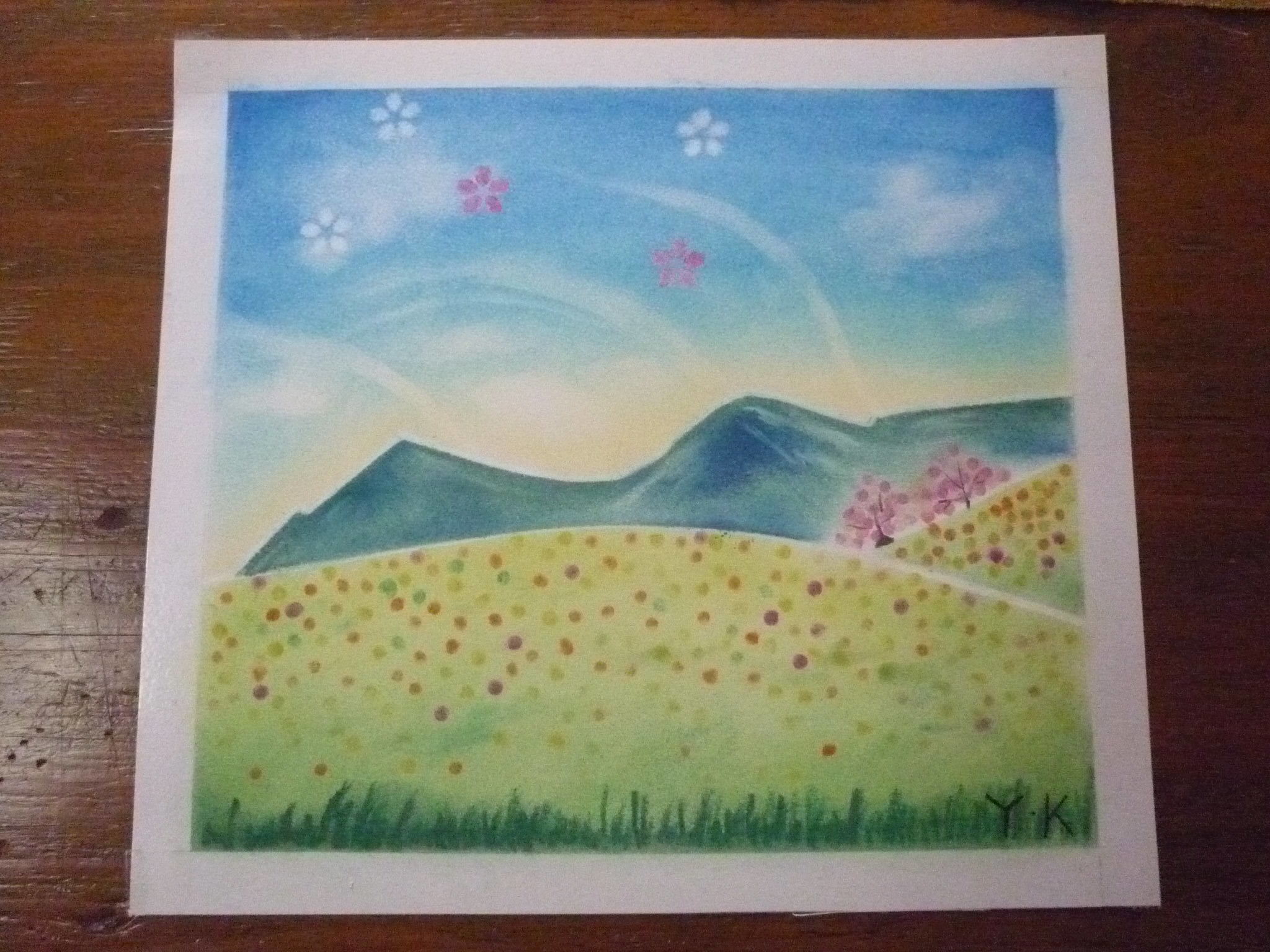 花音パステルアート教室 心