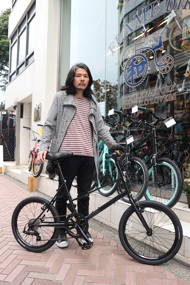 4月14日　渋谷　原宿　の自転車屋　FLAME bike前です_e0188759_13490507.jpg