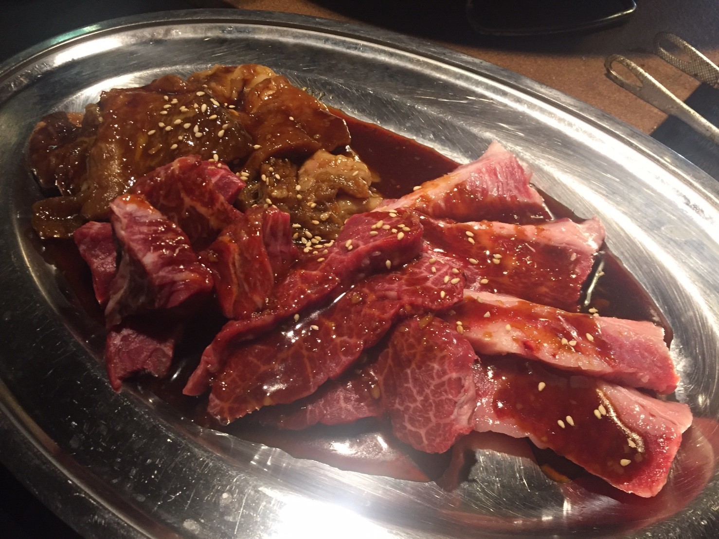 焼肉 鳥取牧場村 タレ漬け焼肉食べ放題_e0115904_12112762.jpg