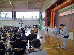 稲刈り体験(月光原小・西根小) _d0247484_10444398.jpg