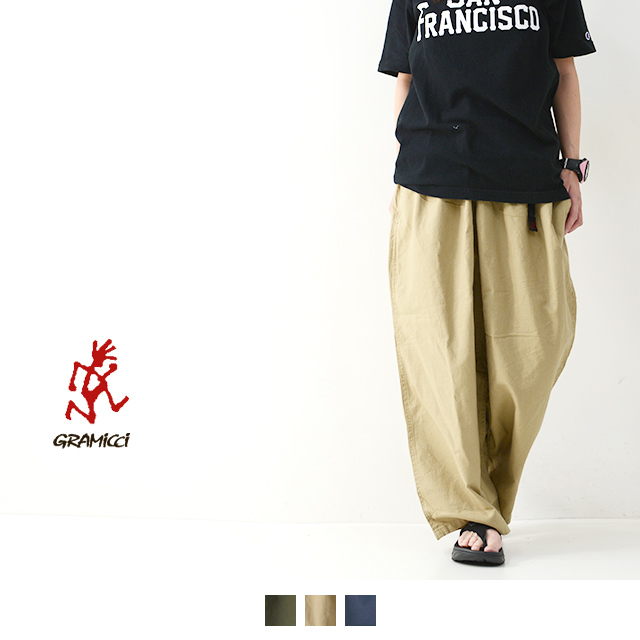 GRAMICCI [グラミチ] LINEN COTTON BALLOON PANTS [GLP-19S078] リネン ...