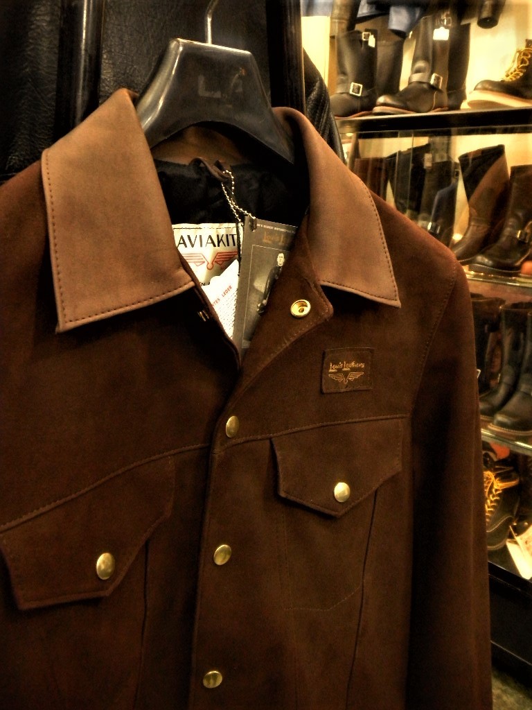 Lewis Leathers ウエスタン スウェードモデル_f0349544_14311431.jpg