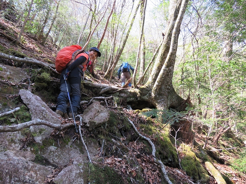 藤河内渓谷、観音滝、立松谷から木山内岳。_f0357487_23544393.jpg