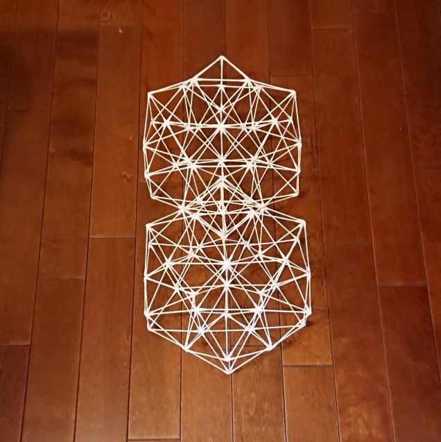 綿棒で立体図形を作ってみた_e0167593_01192234.jpg