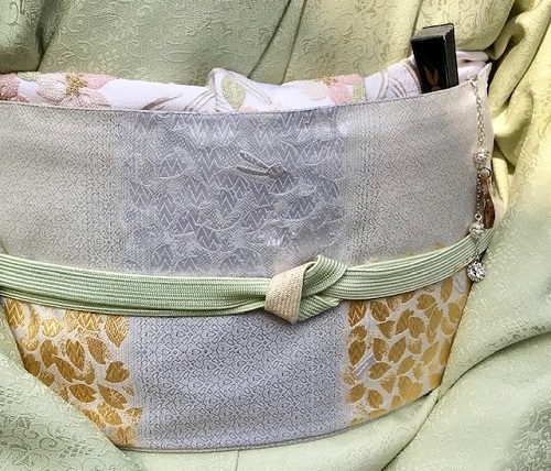 北野をどり・桜の下で・ティーカップ御召コーディネイト。_f0181251_11235820.jpg