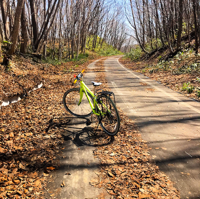 クロスバイクで白石こころーど～木原あいぽこ～