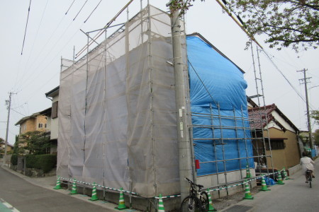 「東町の家」屋根葺き工事_b0179213_19573382.jpg