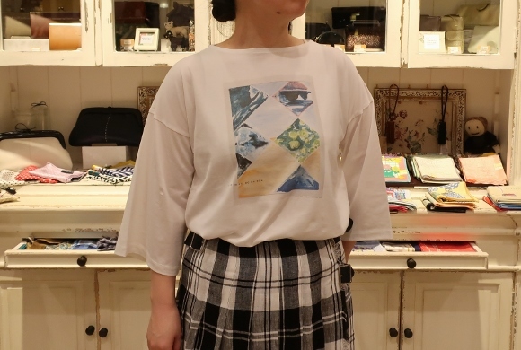 2019年 春夏のオニールオブダブリン リネンキルトスカートです。_c0227633_12495562.jpg