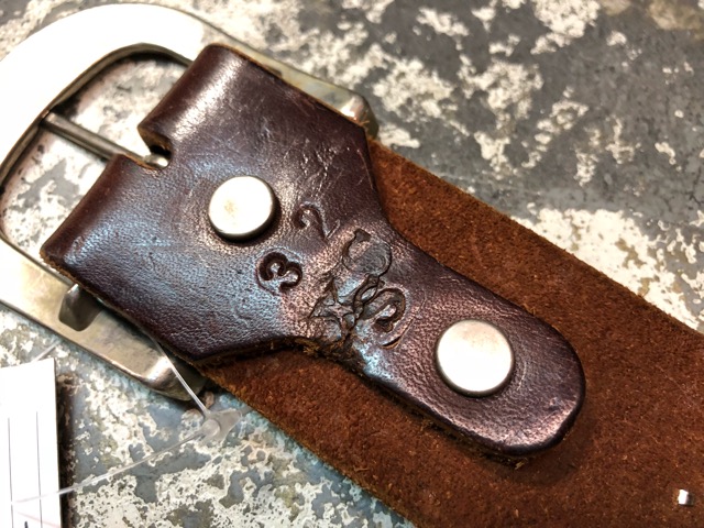 4月20日(土)マグネッツ大阪店、服飾雑貨入荷!!#5 LeatherBelt & SouvenirBelt、VintageNeckTie !!_c0078587_12415387.jpg