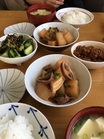 暖かいウィークランチ_f0082056_19191727.jpg