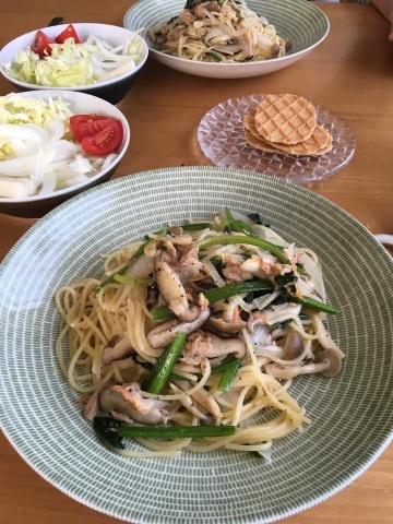 暖かいウィークランチ_f0082056_19192439.jpg