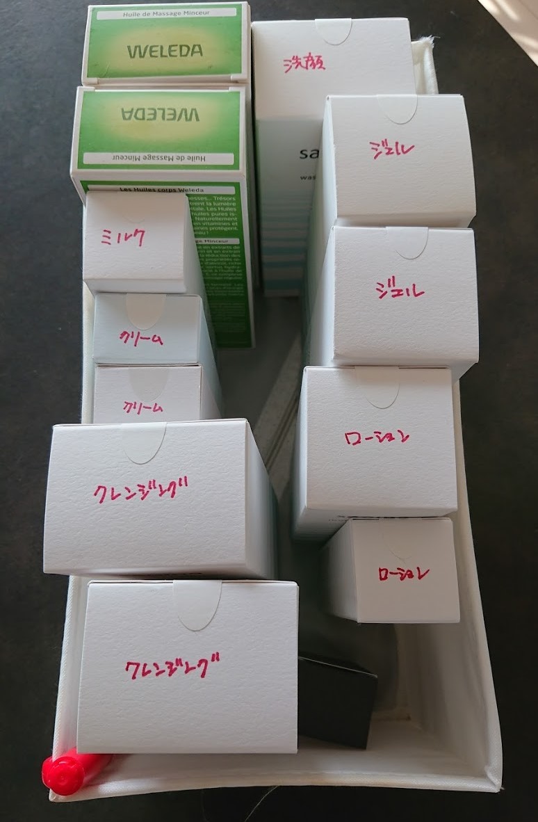 ひと手間　化粧品の保管_e0408608_12033049.jpg