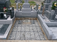 神戸市営墓園で現代墓石_e0363711_10055626.jpg