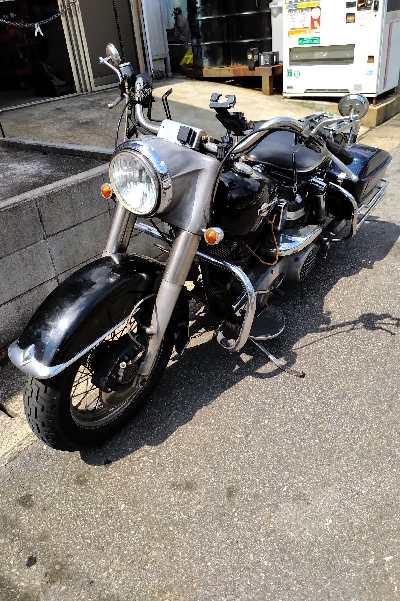 納車〜久々のバイクだ..._a0159215_00285321.jpg