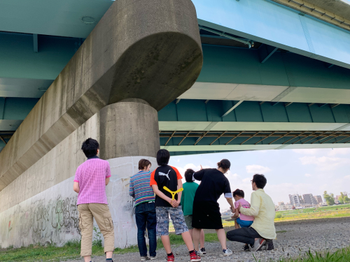 毎週日曜日朝8時から二子玉川河川敷でブーメラン_d0148223_02531943.jpg