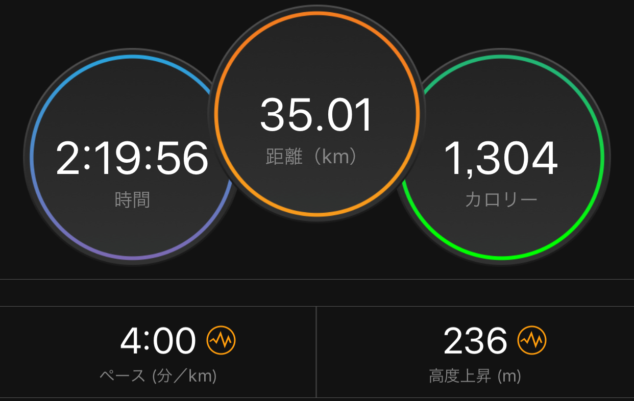 週末のロングBU走とガーミン新調♪_f0310282_17501568.jpeg