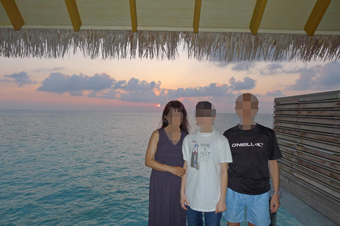  Maldives 2019 Vakkaru ヴァッカル -19　夕日_c0147790_14242804.jpg