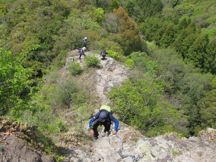 久留米の山友と登る中山仙境　2019.4.18（木）_a0166196_1452188.jpg