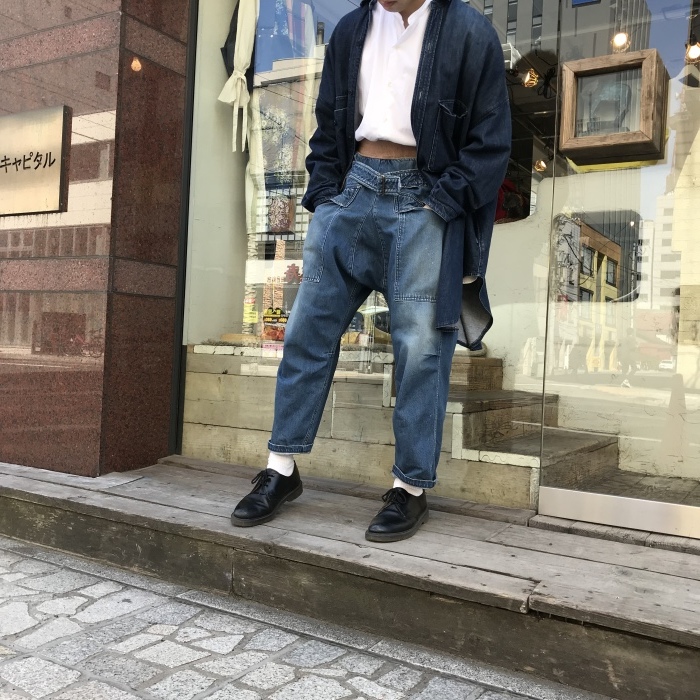 着後レビューで KAPITAL キャピタル 19SS リップストップアビエイター
