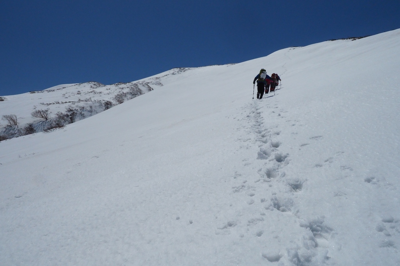2019/4/20 西俣ノ峰から頼母木山_b0189948_2303735.jpg