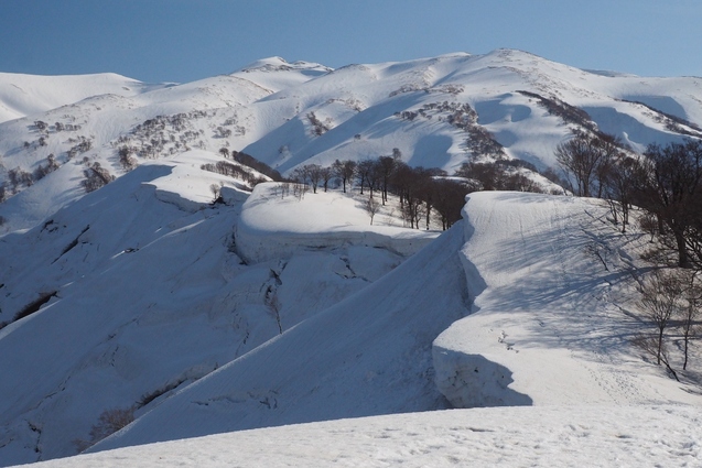2019/4/20 西俣ノ峰から頼母木山_b0189948_2310254.jpg