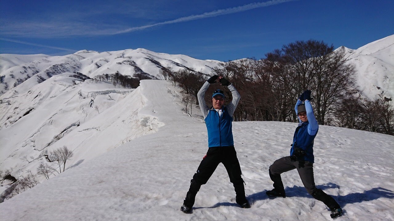 2019/4/20 西俣ノ峰から頼母木山_b0189948_23125236.jpg