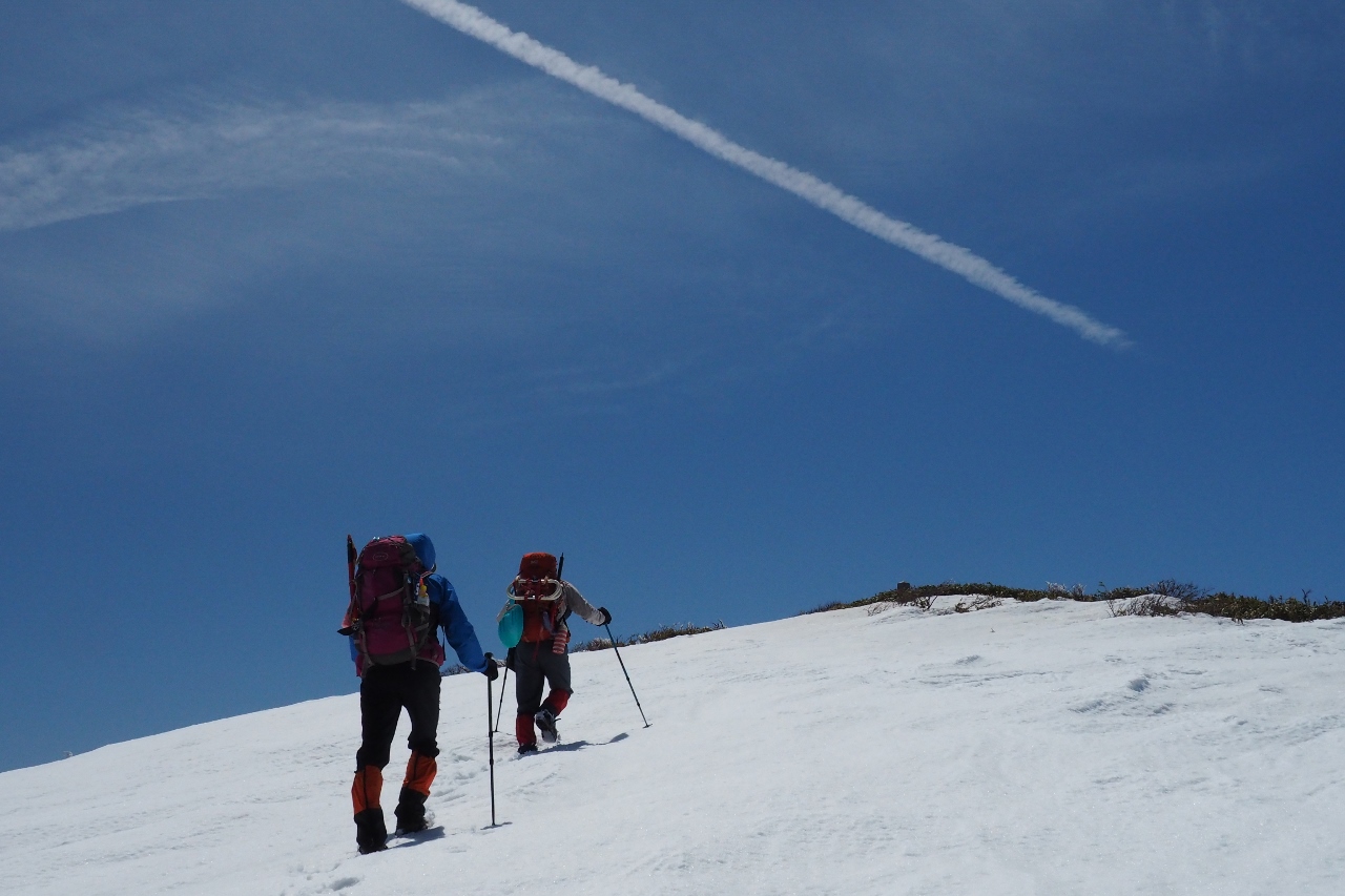 2019/4/20 西俣ノ峰から頼母木山_b0189948_231426.jpg