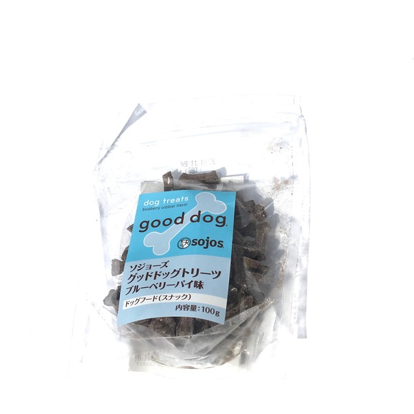 SOJOS Good Dog Treats Blueberry Cobbler   ソジョーズ グッドドッグトリーツ ブルーベリー パイ_d0217958_12152387.jpg