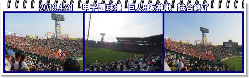 甲子園球場  「 巨人：阪神戦」久しぶりのナマ観戦!_a0052666_215247.jpg