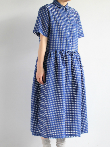 Colenimo　GINGHAM ORGANZA DRESS_b0139281_12531722.jpg