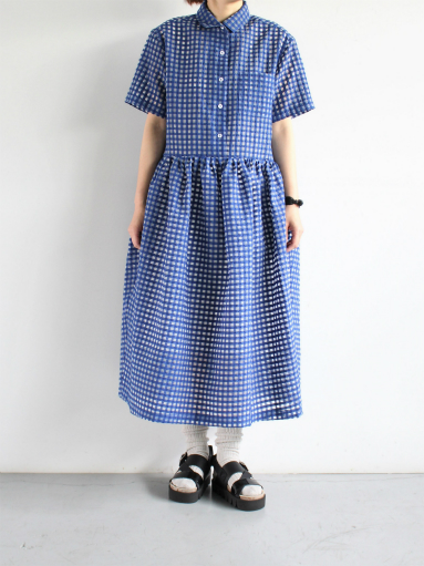 Colenimo　GINGHAM ORGANZA DRESS_b0139281_12535514.jpg