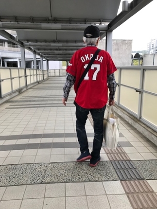 雨の中の野球観戦 ミニオフ会 本当に幸せなの