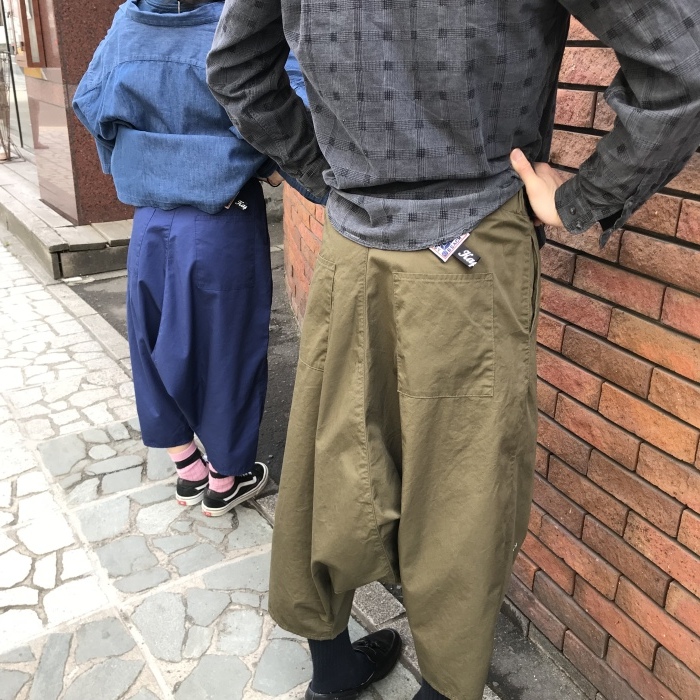 コーマバーバリーイージービーチGOサルエルパンツ : SAPPORO STAFF BLOG