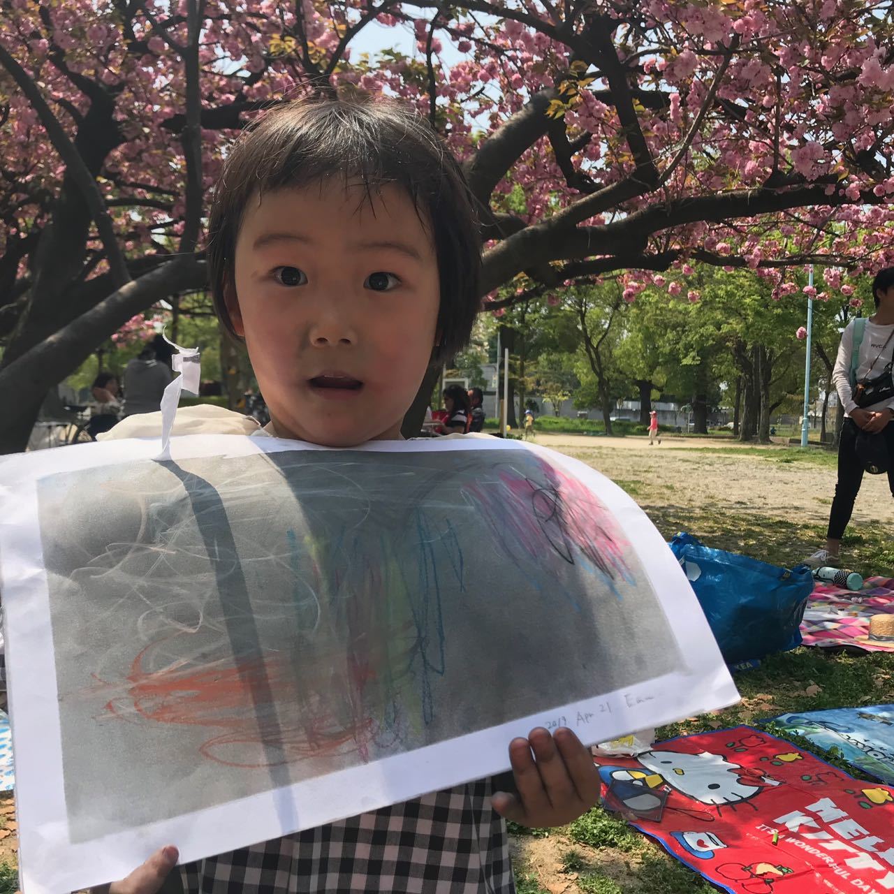 遅咲き桜の写生会〜オトナお絵かき教室ミニ！開催_d0076558_16142728.jpg