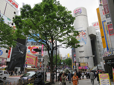 4月25日㈭の109前交差点_b0056983_13174710.jpg